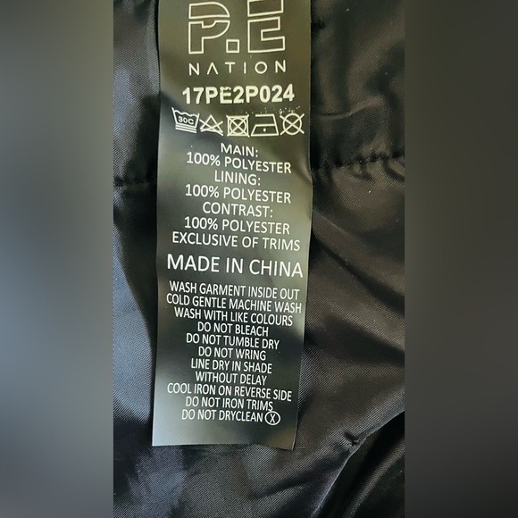 P.E Nation Women's Joggers Pants Size XS Black Polyester inseam 23inch - Picture 11 of 15